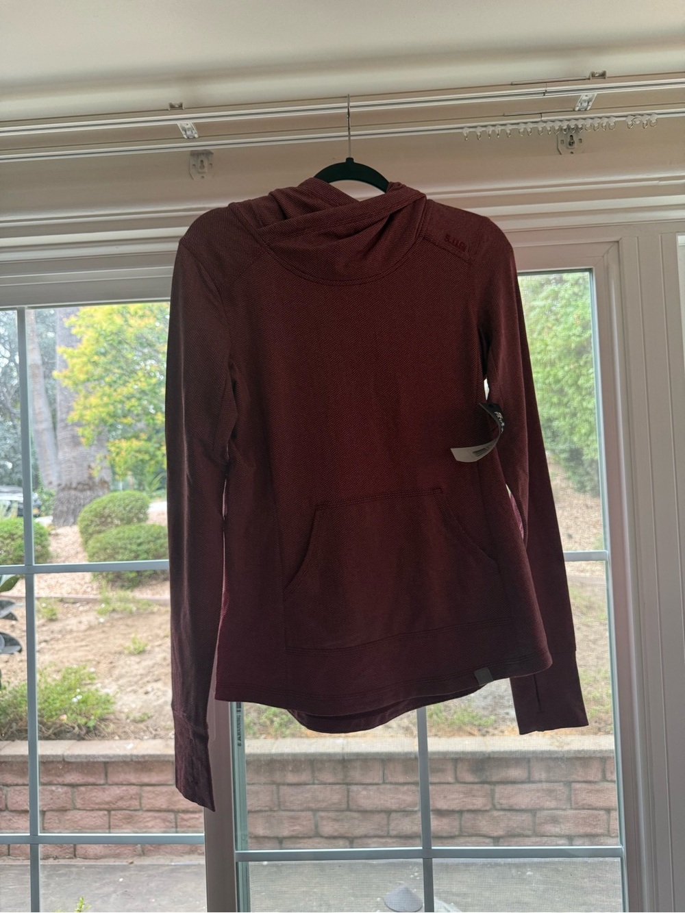 5.11 Tactical Red Herringbone Hoodie NWT